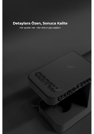 Premium Siyah Masa Kenarı Kulaklık Standı Shadow Edition V6 Yeni Versiyon Kaydırmaz Keçel