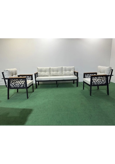 3+1+1 Melisa Balkon-bahçe-kafe Çay Seti Koltuk Oturma Takımı-oturma Grubu,ofis Koltuğu Krem 3+1+1 Melisa Balkon-bahçe-kafe Çay Seti Koltuk Oturma Takımı-oturma Grubu,ofis Koltuğu Krem