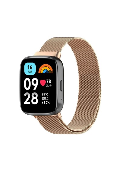 Xiaomi Redmi Watch 3 Active Kordon Milano Loop Metal Kordon