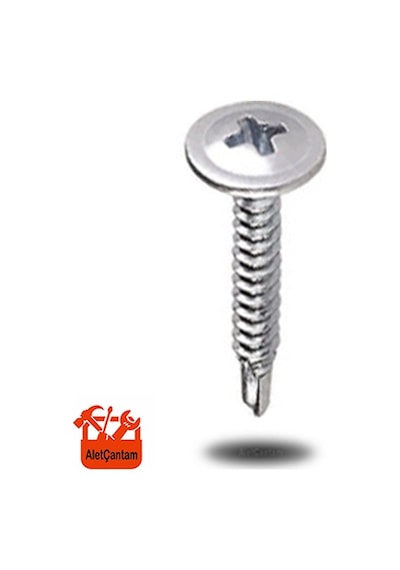 Rysb Apex Akıllı Matkap Uçlu Vidası Pul Başlı Vida 3.9 x 16 MM 100 Adet