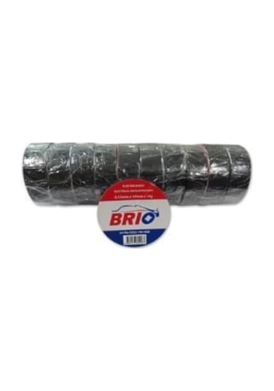 Brio Elektrik Bantı 19mmx10m 10 Lu