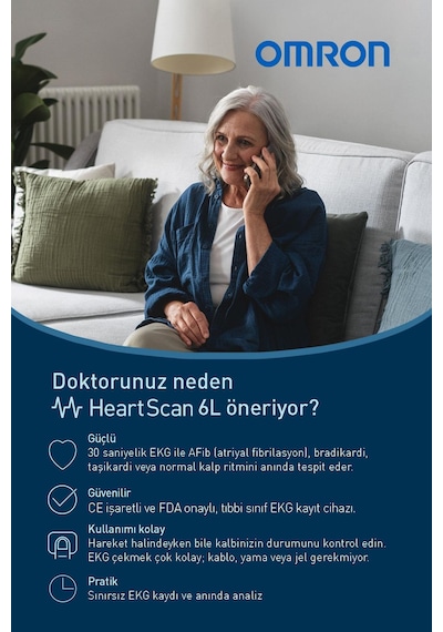 Omron Heartscan 6l - 6 Kanallı Ekg Ölçüm