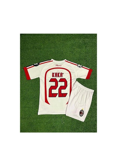 Milan 2007 Kaka Çocuk Forması Beyaz Çok Renkli