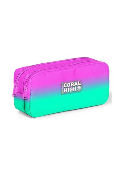 Pembe Su Yeşili Renk Geçişli Çok Renkli