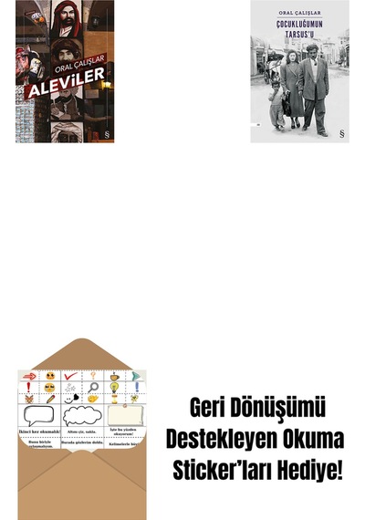 Aleviler + Çocukluğumun Tarsus'u + Okuma Sticker'ları