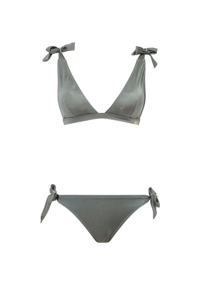 U.S. Polo Assn. Kadın Haki Bikini Takım Haki