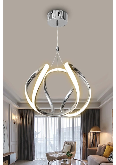Arya Led Avize 2 Mt - - Kumandasız / Gold Gold