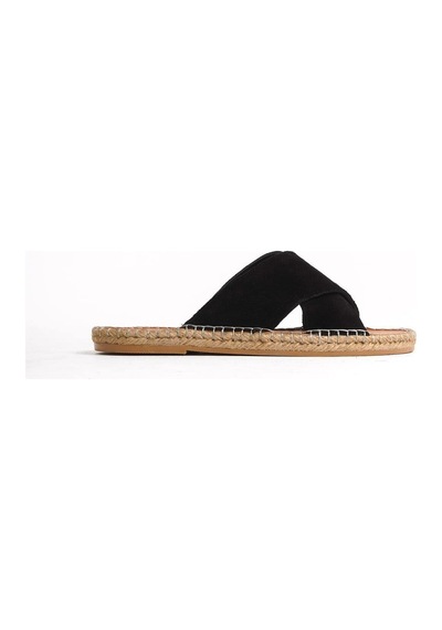 Mubiano Hakiki Deri Summer Erkek Süet Çapraz Bantlı Jüt Taban Siyah Espadril Terlik -mssr5959-s Siyah Mubiano Hakiki Deri Summer Erkek Süet Çapraz Bantlı Jüt Taban Siyah Espadril Terlik -mssr5959-s Siyah