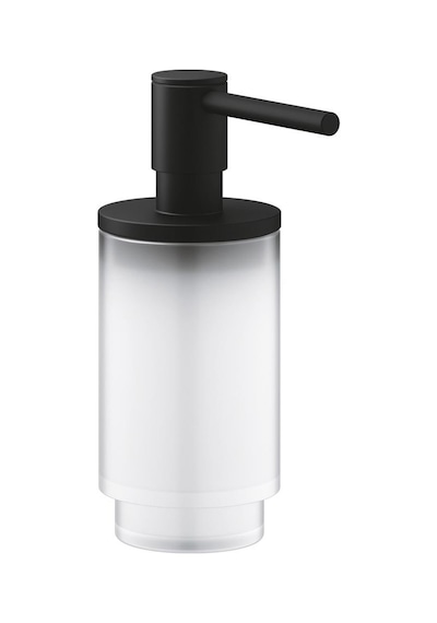 Grohe Selection Sıvı Sabunluk Mat Siyah - 41218kf0 Siyah - Şeffaf
