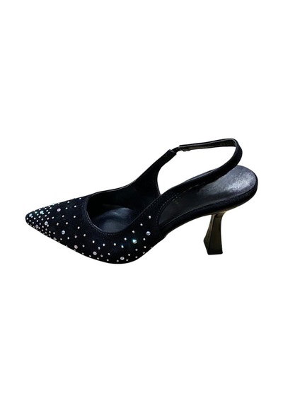 Yaren Moda Kadın Kadeh Topuk Taşlı Siyah Arkası Açık Stiletto Siyah Kırmızı Taban - 871385405 Siyah Kırmızı Taban Yaren Moda Kadın Kadeh Topuk Taşlı Siyah Arkası Açık Stiletto Siyah Kırmızı Taban - 871385405 Siyah Kırmızı Taban
