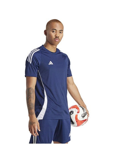 Adidas Tiro24 Jsy Erkek Futbol Antrenman Forması Is1018 Mavi Is1018 Mavi