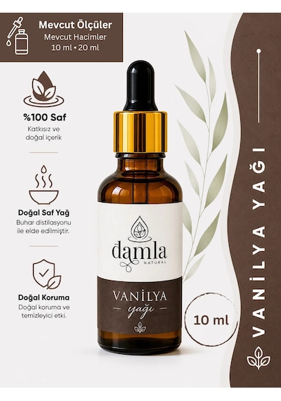 Biodamla Natural Vanilya Yağı 10 Ml