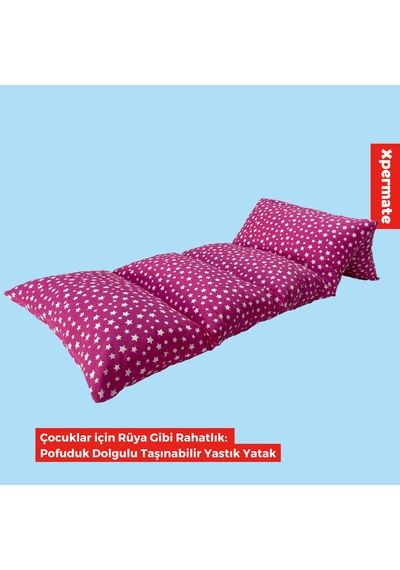 Xpermate Katlanır Pofuduk Çocuk Bebek Yer Minderi