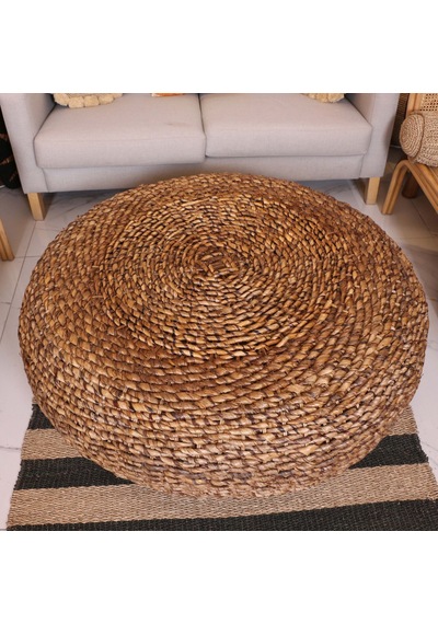 Acacia Akasya Ağacı Ve Doğal Abaka Orta Sehpa120x46 Cm Naturel