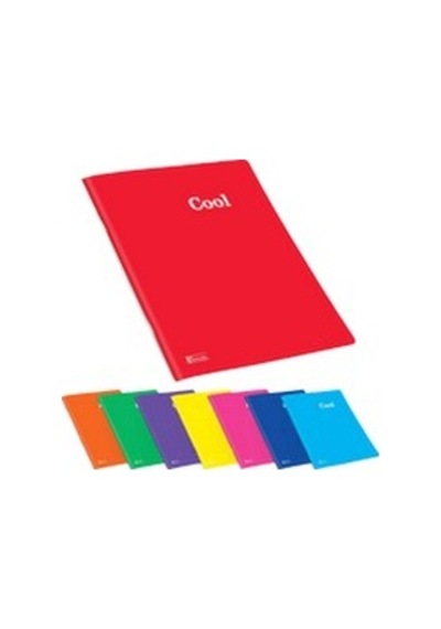 Keskin Color Pp Kap. Dikişli Cool Defter A4 60 Yp Çizgili Buz Mav