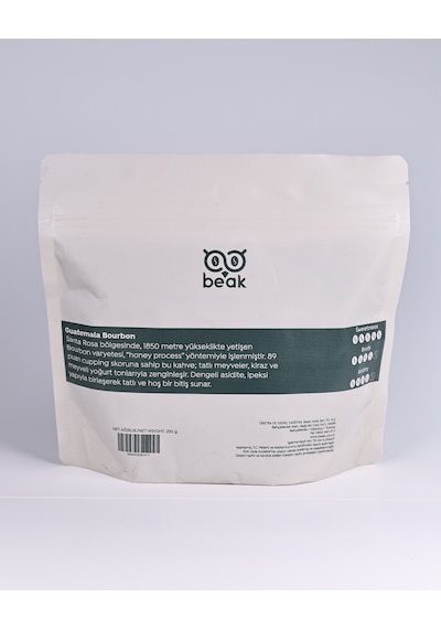 Guatemala Bourbon Çekirdek Kahve 250 Gr , %100 Arabica Çekirdek Kahve