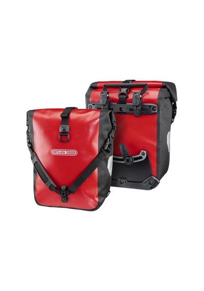 Ortlieb F6302 Sport-roller Ön Bisiklet Çanta 25l Kırmızı-siyah Ql2.1 Kırmızı - Siyah