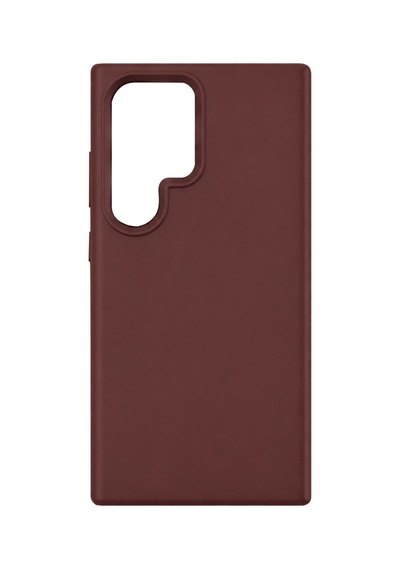 Samsung Galaxy S24 Ultra Kılıf First Silikon - Bordo