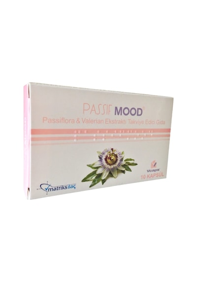 Passif Mood Passiflora & Valerian Ekstraktı Takviye Edici Gıda 10