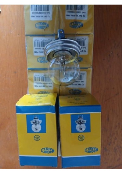 Marelli R2 24v55/50w P45t Üç Fişli Far Ampulu 10 Ad Paket