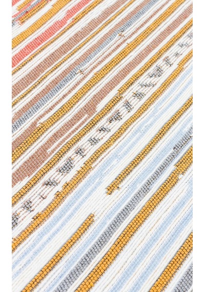 Arya Ar 35 Multy %100 Geri Dönüşümlü Pamuktan Çift Taraflı Yıkanabilir Modern Dekoratif Kilim