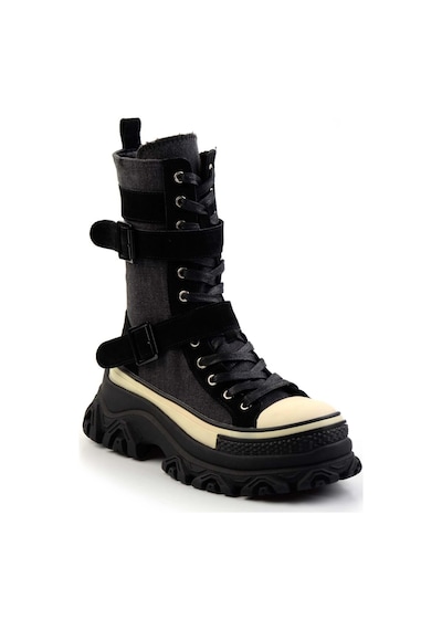 Bambi Siyah Kadın Bot & Bootie K02185039718 Siyah