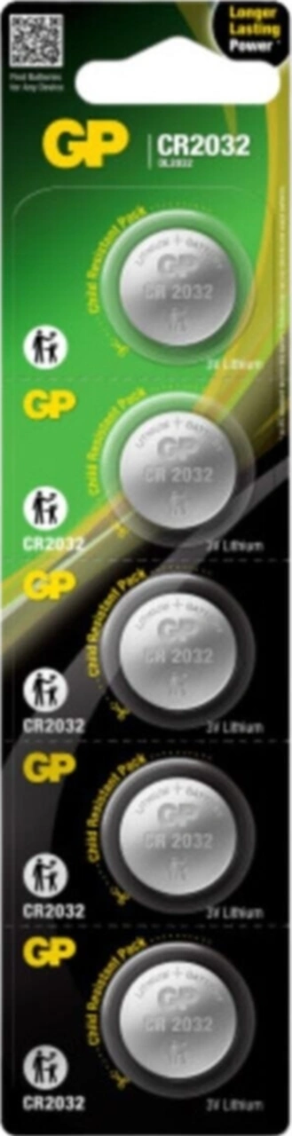 Gp Cr 2032 3v Düğme Pil 15'li
