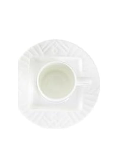 Superior Bone Porcelain Elix 2 Kişilik Kahve Takımı 85cc Acı Kahve