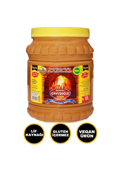 Bozkırlı Çavuşoğlu Odun Ateşinde Çifte Kavrulmuş Kepeksiz Bozkır Tahini 1830 G