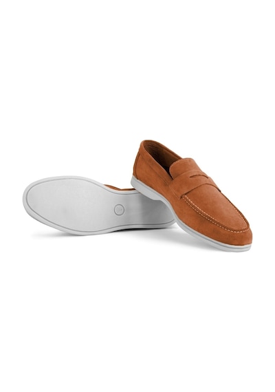 Ante Süet Hakiki Deri Erkek Günlük Ayakkabı Loafer Ayakkabı