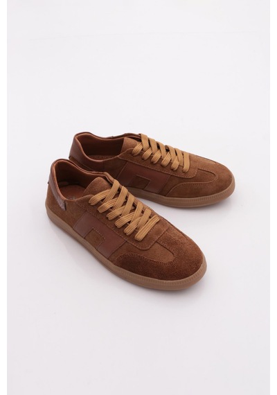 Dgn 803 Kadin Spor Ayakkabi Caramel Süet