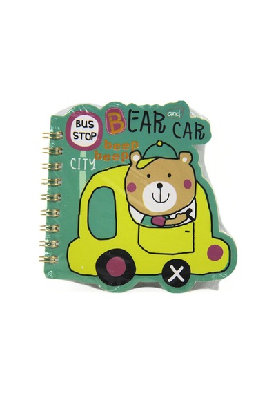 2 Adet Lilamor Cute Cars Spr. Defter 10,5x14,5 60 Syf