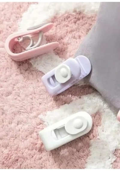 8 Adet Yorgan Nevresim Sabitleme Çarşaf Perde Tül Sabitleyici Tutucu Organizer Klips Aparat 8, Karışık Diğer