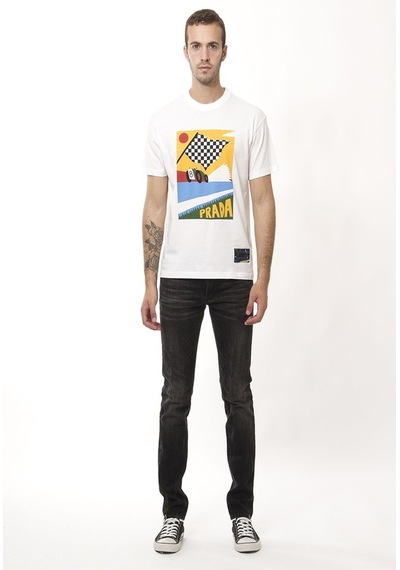 Yeni Prada Erkek Tshirt (312805383) Beyaz