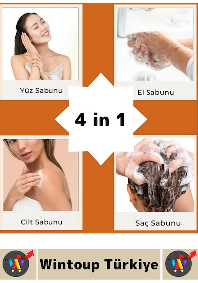 Katısabun %100 Doğal Bitkisel El Yüz Saç Vücut Cilt İçin Organik Isırgan Sabunu 120 Gram 2 Adet Karışık