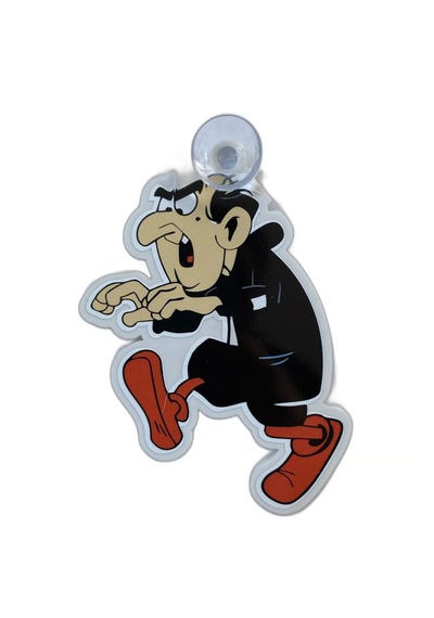 Gargamel Pleksi Vantuzlu Oto Cam Süsü