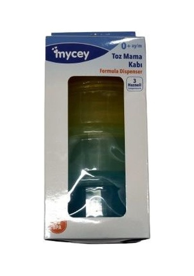 Mycey 3 Hazneli Toz Mama Kabı-9079962356310