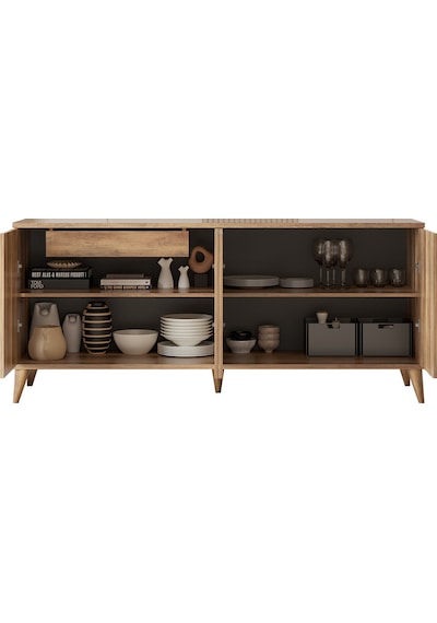 Sephia Yemek Odası Konsol - Oslo Ceviz 182x85x50 Ceviz