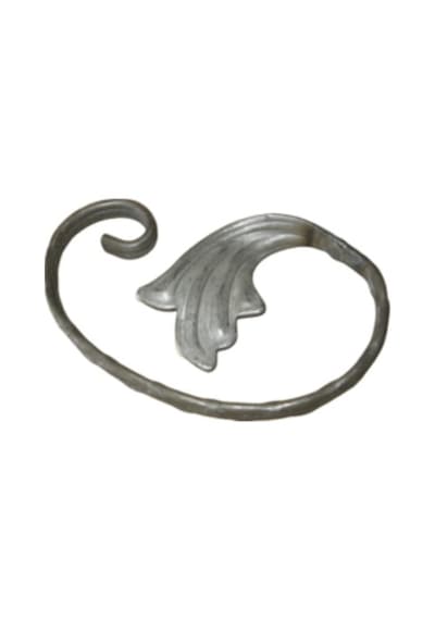 Yapraklı C Motif - Pencere - Balkon - Duvar Üstü Korkuluk-Küpeşte