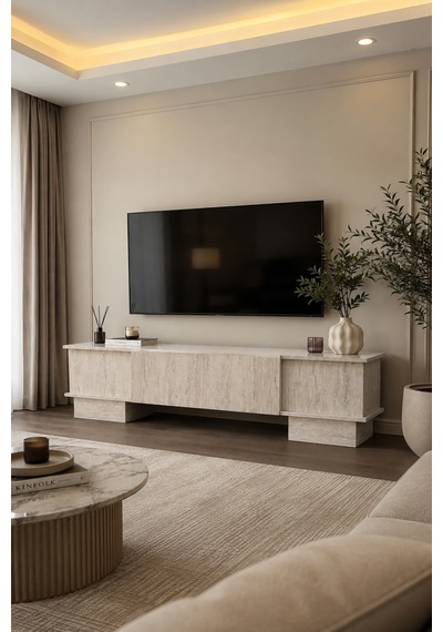 Liva Tv Sehpa Ünitesi,konsol 4 Kapaklı Ahşap Ayaklı Televizyon Sehpası Salon Ve Oturma Odası Diğer Liva Tv Sehpa Ünitesi,konsol 4 Kapaklı Ahşap Ayaklı Televizyon Sehpası Salon Ve Oturma Odası Diğer