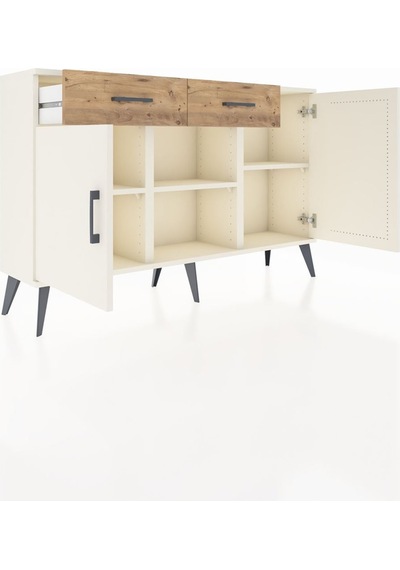 Arges Konsol 3 Raflı 2 Çekmeceli 3 Kapaklı 132x30x83 Aytaşı-aytaşı/çam Aytaşı/çam Arges Konsol 3 Raflı 2 Çekmeceli 3 Kapaklı 132x30x83 Aytaşı-aytaşı/çam Aytaşı/çam