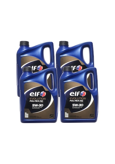 Elf Evol Full-Tech Fe 5W-30 Tam Sentetik Motor Yağı 4 x 5 L
