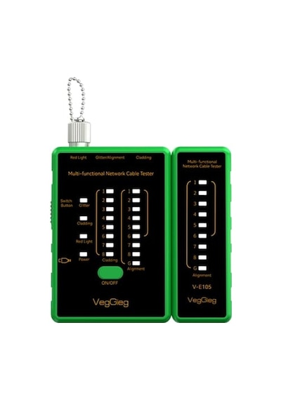 Fonksiyonel Fiber Optik Network Ethernet Ağ Kablo Test Cihazı
