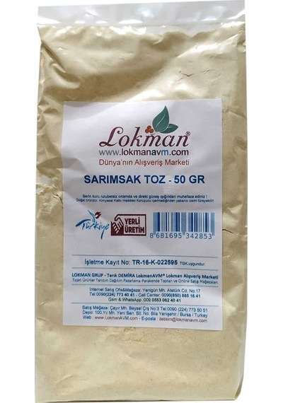 Sarımsak Toz 50 Gr Paket - Blba-332641