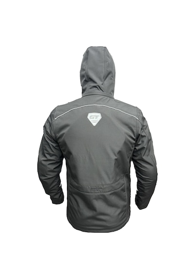 Forte Gt 1084 Babil Full Koruma 4 Mevsim Kışlık Softshell Motosiklet Montu L Beden Siyah