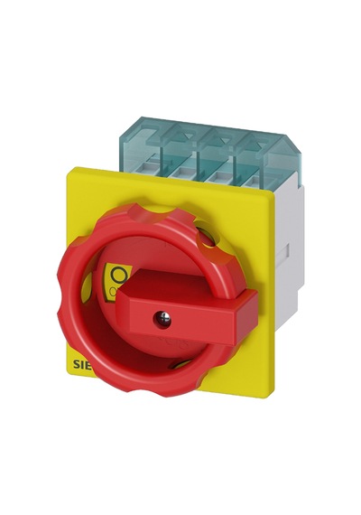 Siemens 3ld2003-0tk53 16a 3p Sarı-kırmızı Acil Stop Şalteri