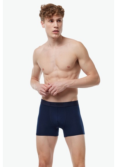 Malabadi Erkek Lacivert Extra Yumuşak Micro Modal Boxer 914