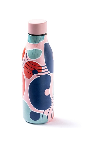Tnt-8695835411552-pablo Hb-1017550p-pembe Desenli Paslanmaz Çelik Termos 550ml