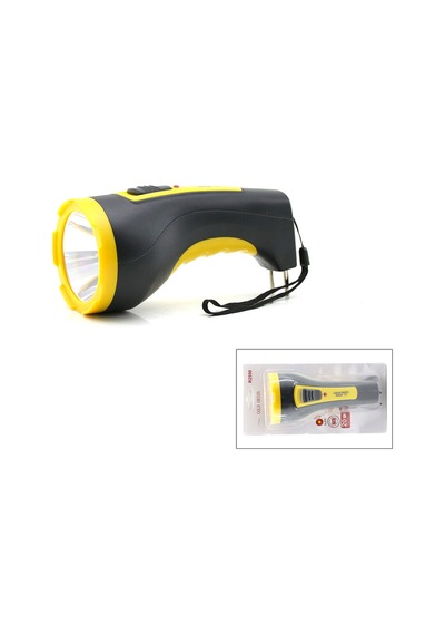 7w Tek Led Bombeli Gövde Fiş Şarjlı El Feneri Uzun Mesafeli Kambur R2550 W