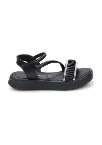 Papuçcity Vetta 03498 Kız Çocuk Sandalet Ayakkabı Siyah
